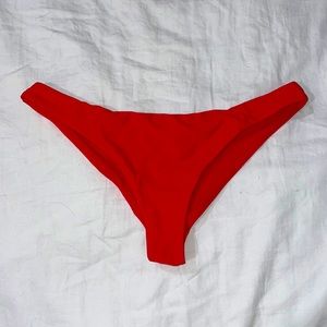 Red Bikini Bottoms